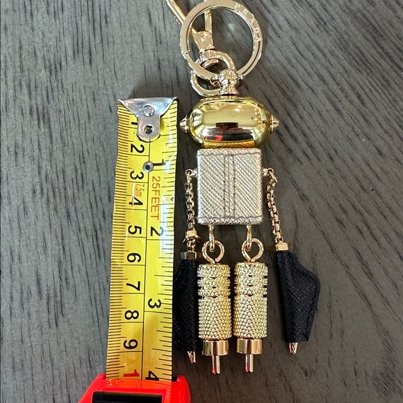 Prada Robot Saffiano Leather Keychain Charm - Picture 6 of 7